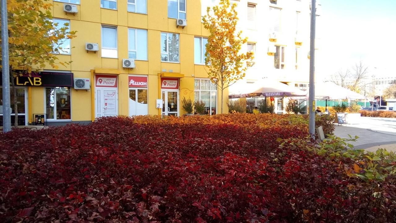Positive Smile Studio Apartment In The Colorful Comfort Town Residental Complex. Kt-06. Kyjev Exteriér fotografie
