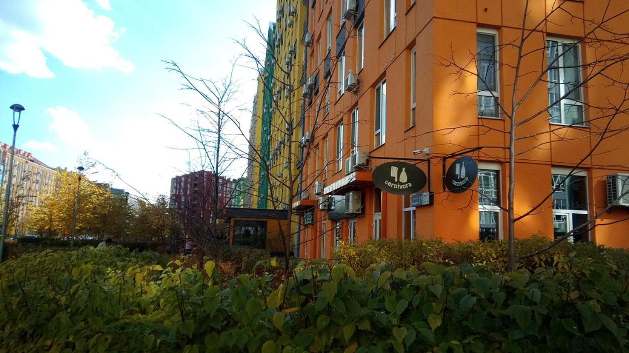 Positive Smile Studio Apartment In The Colorful Comfort Town Residental Complex. Kt-06. Kyjev Exteriér fotografie